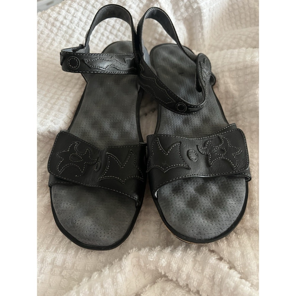 Softwalk Ladies Shoes Black Sandals Size‎ 9.5 M